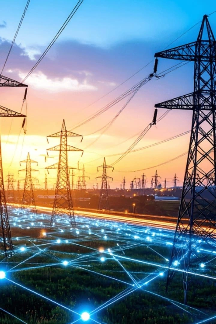 Energy & Power industrial sector illustration
