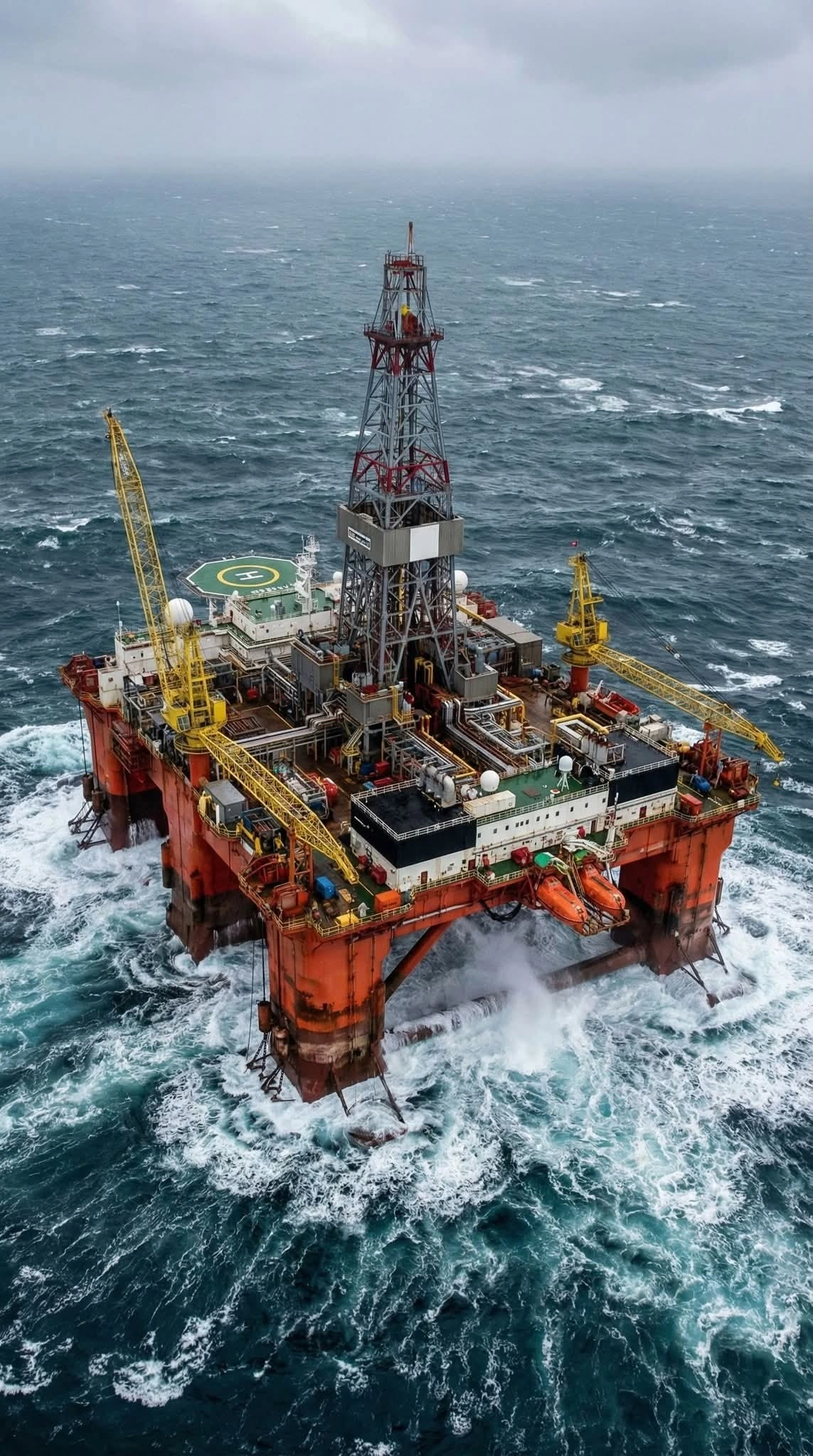 Oil & Gas industrial sector illustration