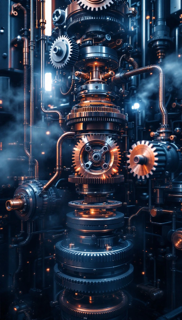 Technical line illustration for Mechanical Equipment & Components
